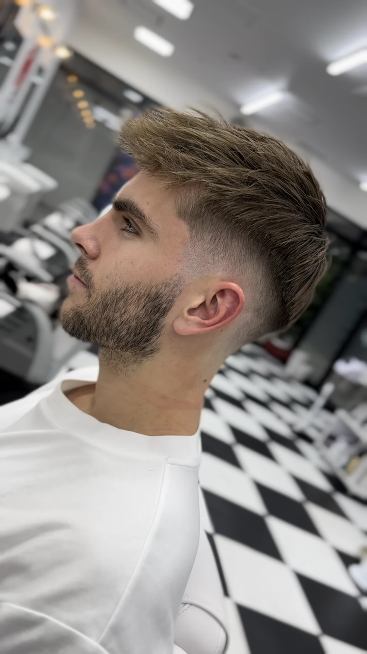 TONY profile haircut