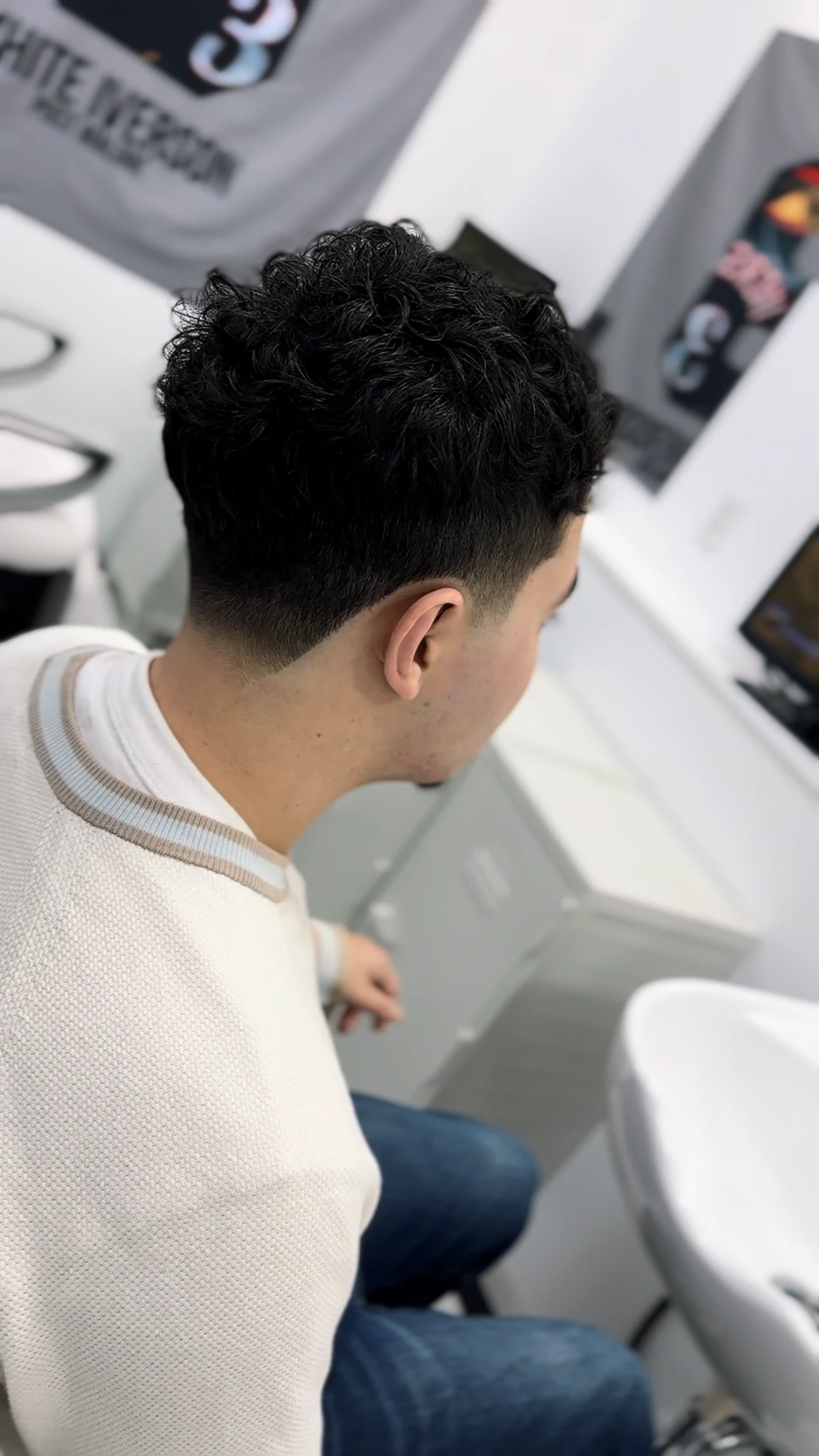 TONY textured haircut